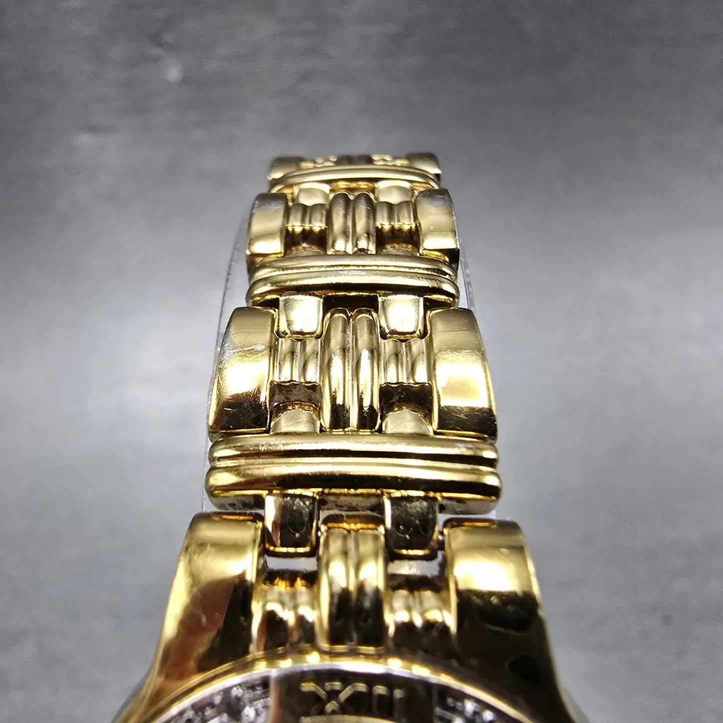 Wittnauer Watch Women 25mm Champagne Dial Gold Tone Date Round 12R11 New Battery4