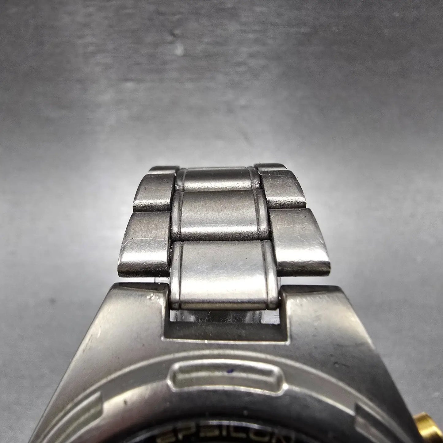 Seiko Alba Epsilon Watch Men 41mm Black Dial Titanium Ana Digi Y911-0A10 PARTS5