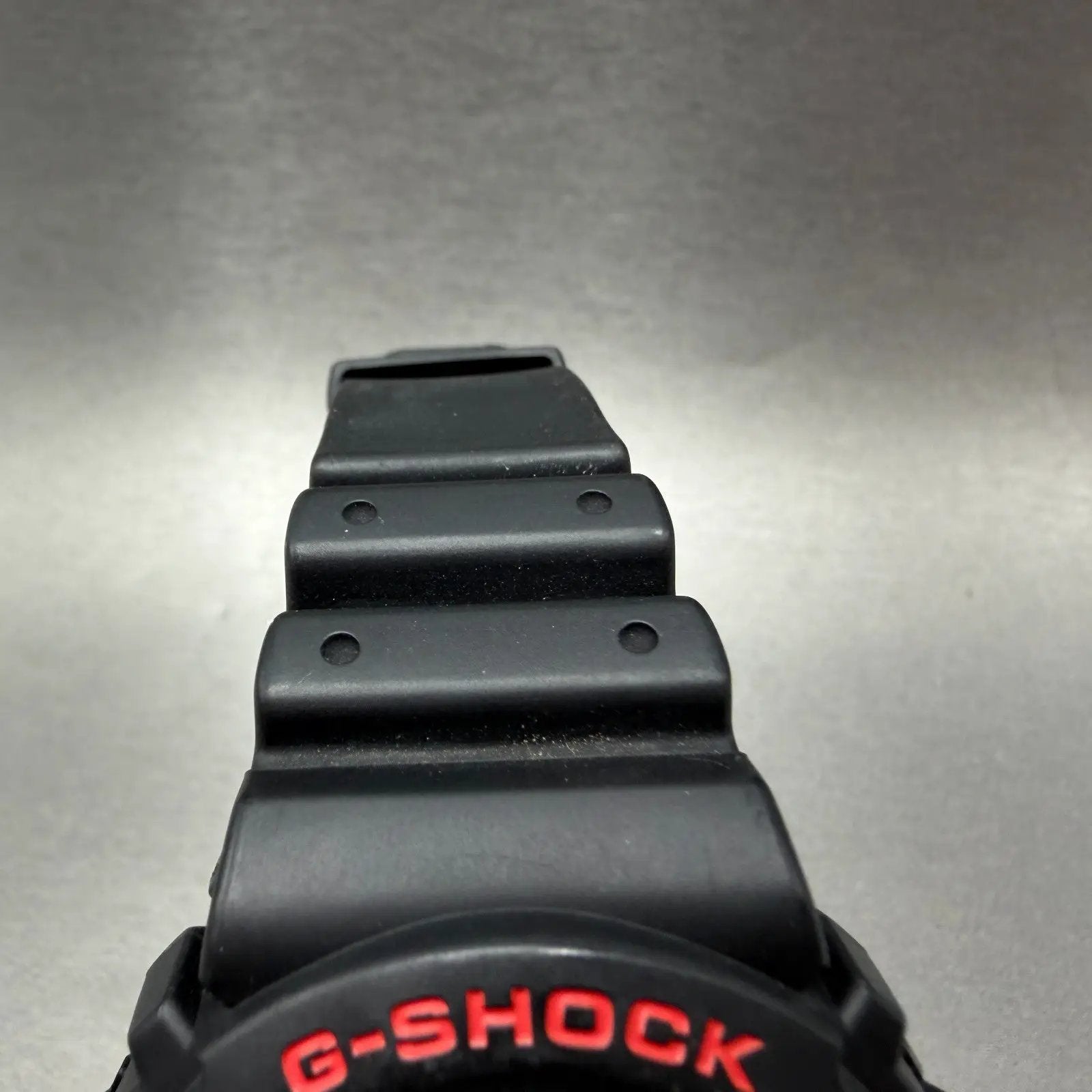 Casio G-Shock DW-6900MS Watch Men 51mm Black Red Alarm Chrono Digital New Batt4