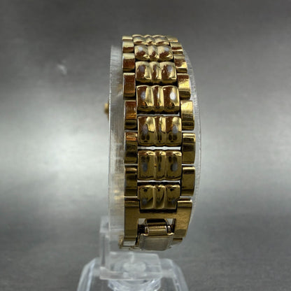 Seiko Watch Women 19mm Cream Dial Gold Tone Round Vintage V401-0988 New Battery8