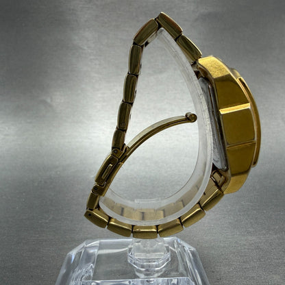 Invicta Lupah Watch Women 26mm Champagne Dial Gold Tone 15157 New Battery8