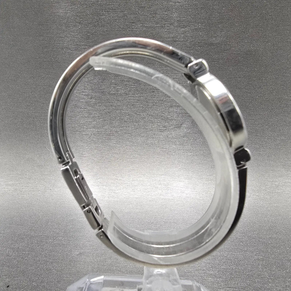 Movado Harmony Watch Women 23mm Mirror Dial Silver Round Bangle 84.A1.809.A PART9