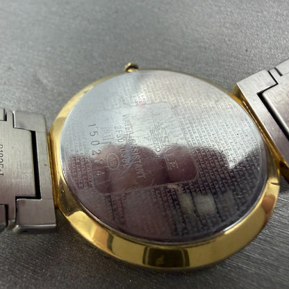 Seiko Lassale Watch Unisex 32mm White Dial Two Tone Round 2F50-0360 New Battery10