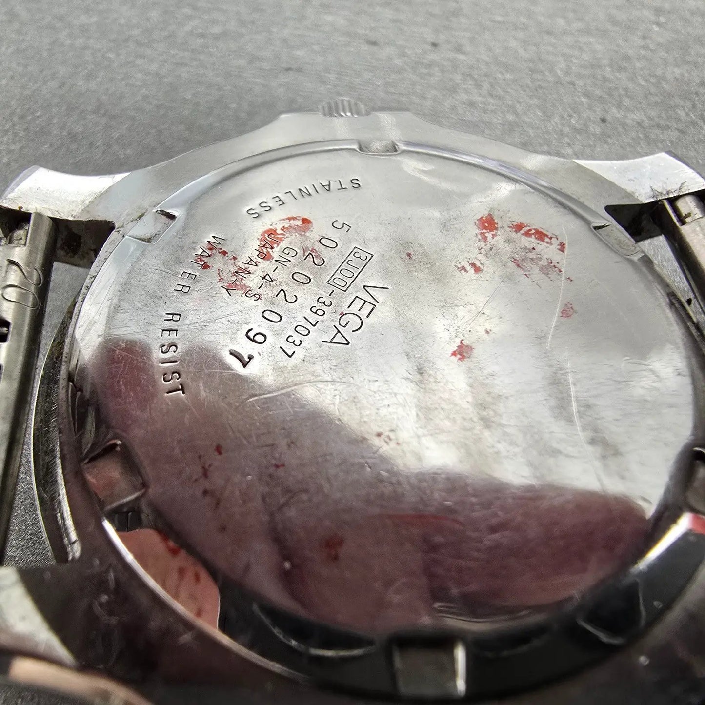 Citizen Vega Dive Watch Men 40mm Black Dial Steel Daydate 3J00-397037 NewBattery9