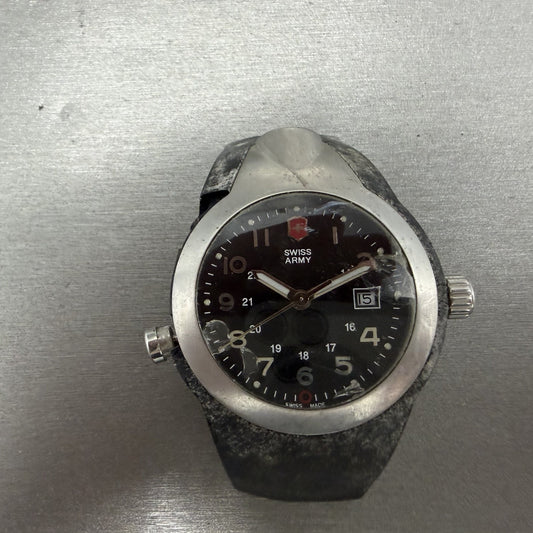 Victorinox Swiss Army Night Vision Watch Men 41mm Black Dial Black Case PARTS0