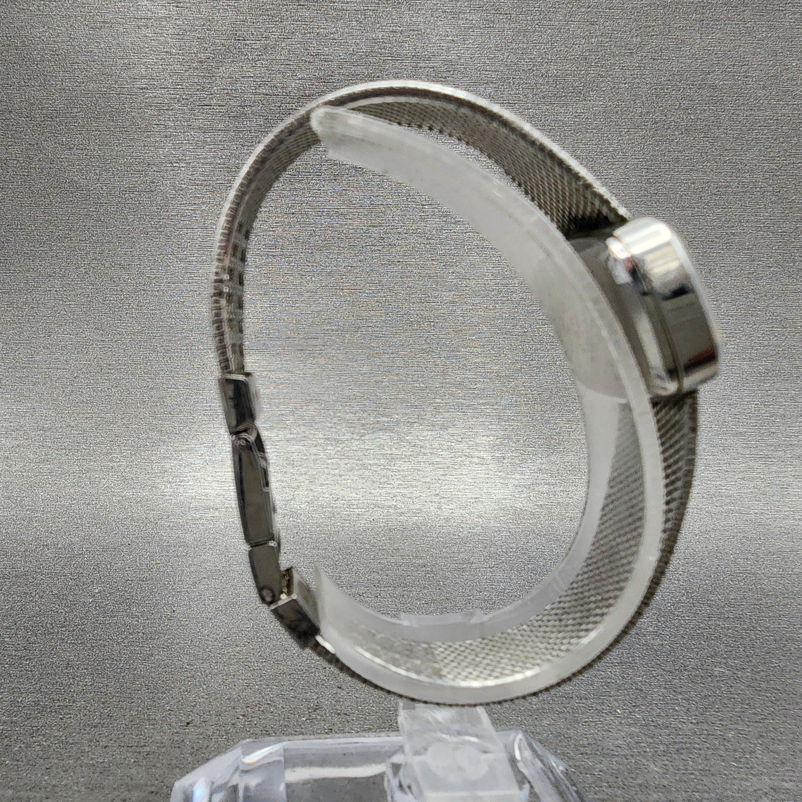 Rado Silky Watch Women 22mm Silver Dial Stainless Steel Rectangle Manual Wind8