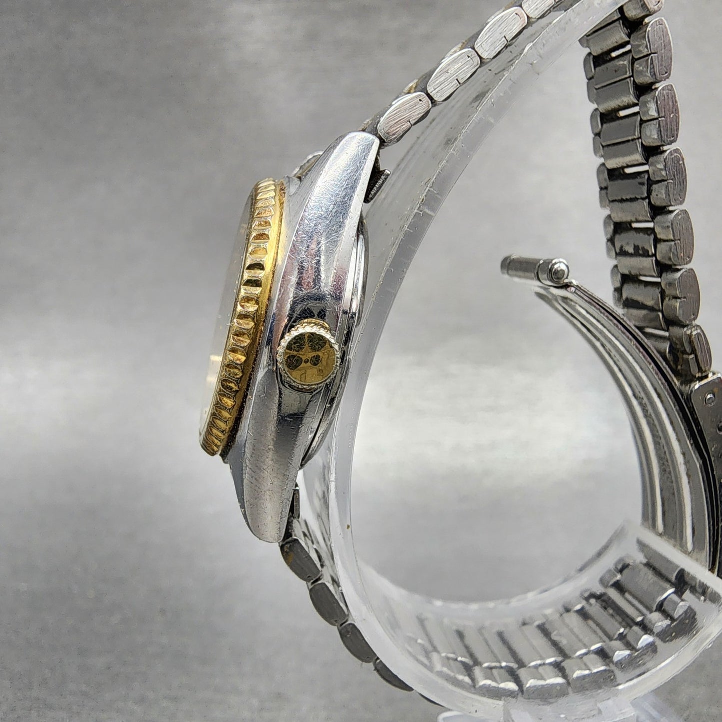 Seiko SQ Watch Women 24mm Champagne Dial Two Tone Daydate 85230050 New Battery2