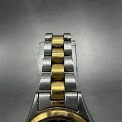 Citizen CQ Watch Women 24mm Gray Dial Two Tone Daydate 6000-K04069 New BatteryAB4