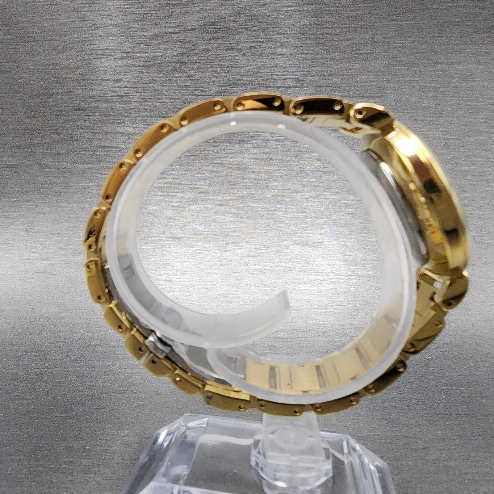 Citizen EcoDrive L Mae Watch Women 29mm MOP Dial Gold Tone Round EM106257D A128