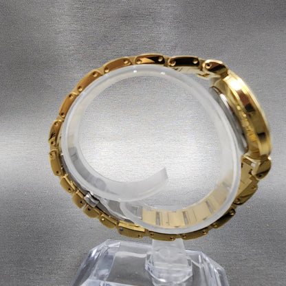 Citizen EcoDrive L Mae Watch Women 29mm MOP Dial Gold Tone Round EM106257D A128