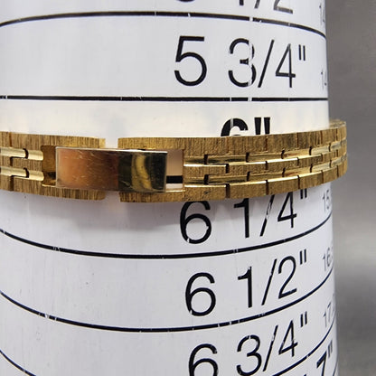Citizen CQ Tank Watch Women 13mm Champagne Dial Gold Tone 5421S18531 New Batt10