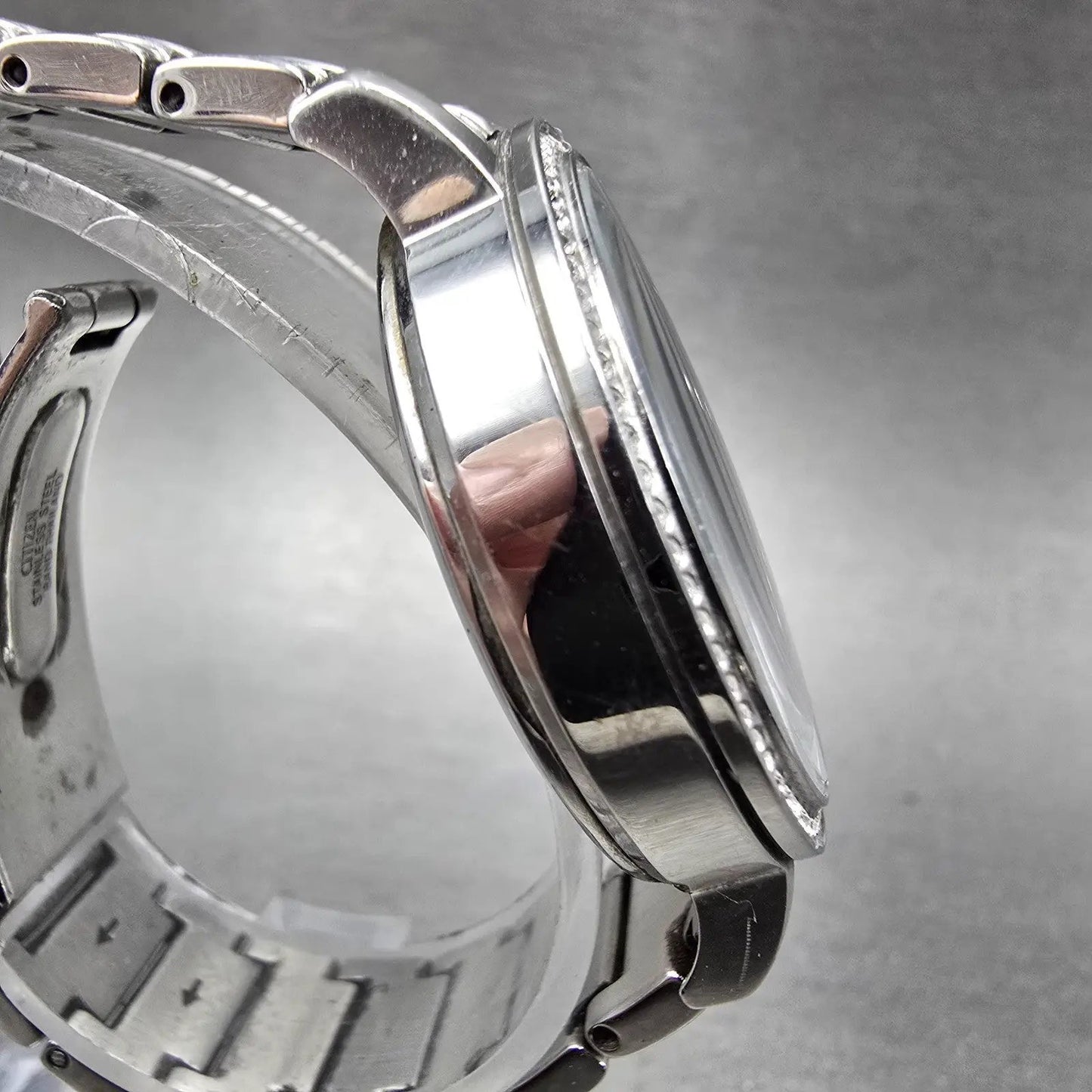 Citizen Eco-Drive Watch Women 36mm Black Dial Silver Tone J830-R010379 Runs3