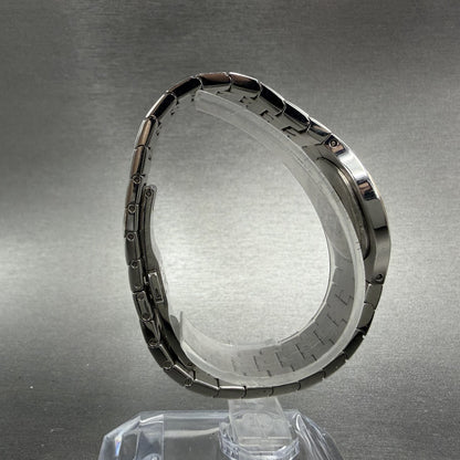 Movado Sports Edition Watch Women 27mm Black Dial Two Tone Diamonds New Battery8