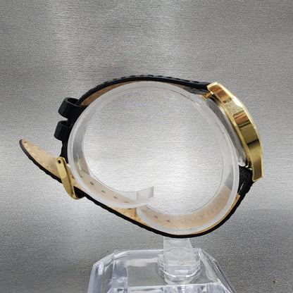 Bulova Watch Women 30mm Champagne Dial Gold Tone 97V25 New Battery8