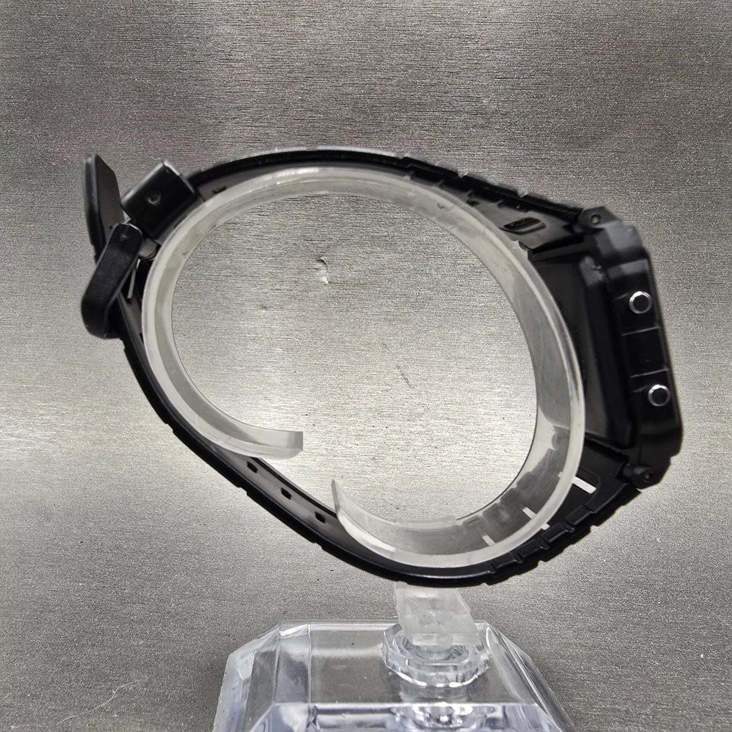 Casio FB-90W Watch Men 31mm Black Chronograph Alarm READ!!! Daydate VTG8
