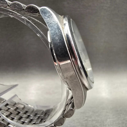 Seiko Alba Watch Men 34mm Silver Dial Silver Tone Round V501-0EL0 New Battery3