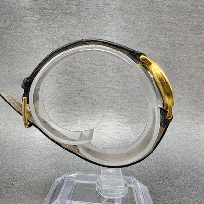 Tissot Watch Women 24mm White Dial Gold Tone Round T852K PARTS9