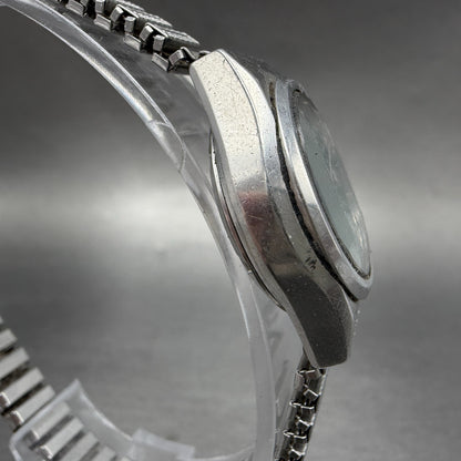 Seiko Watch Women 25mm Green Dial Silver Tone Daydate 2623-0070 New Battery3