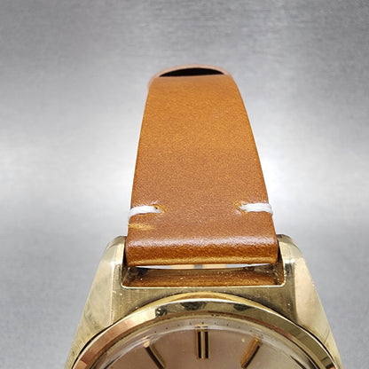 Grand Seiko Watch Men 37mm Gold Dial Gold Plated Daydate 61468000 Automatic4