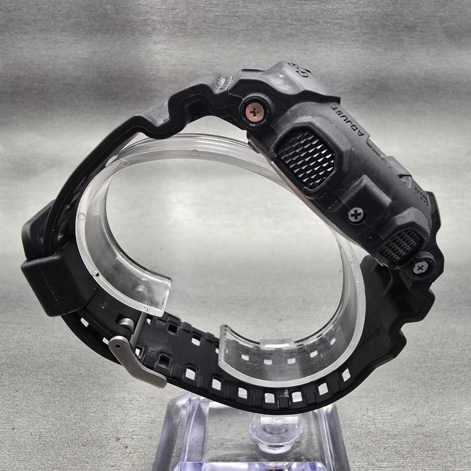 Casio G-Shock GD-120MB Watch Men 51mm Black Red Chronograph Alarm New Battery8