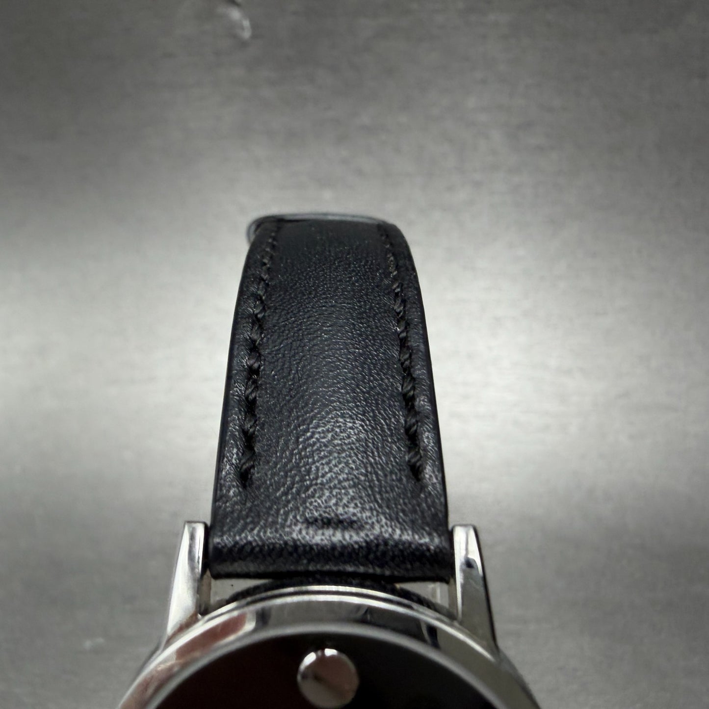 Movado Museum Watch Women 28mm Black Dial Steel Round 0607274 New Battery5
