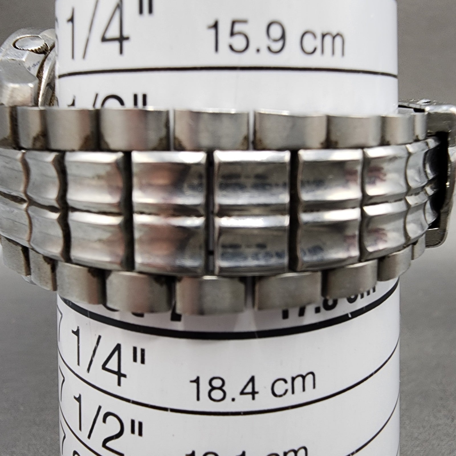 Seiko Sports Matic Watch Men 36mm Silver Dial Silver Tone J13058 PARTS11