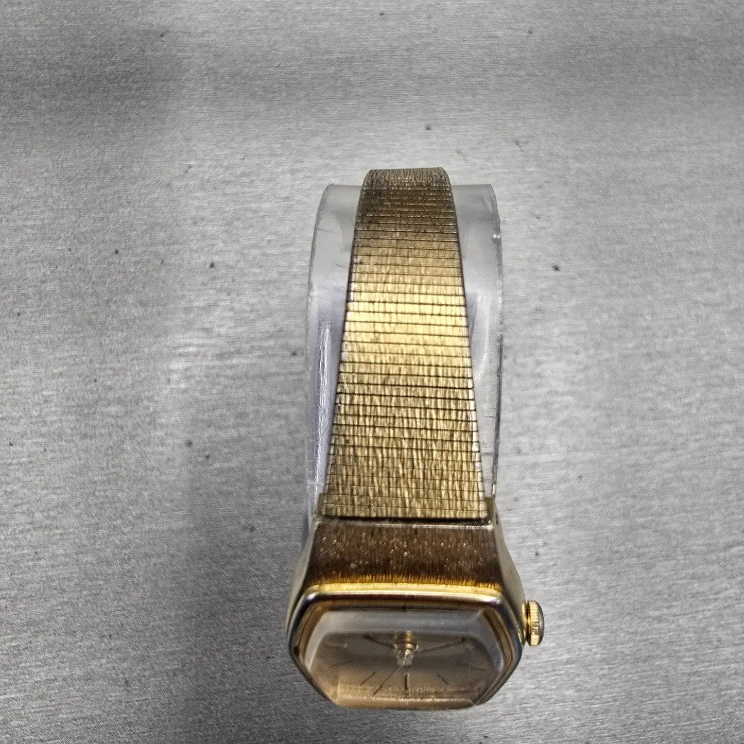 Citizen CQ Watch Women 19mm Gold Dial Gold Tone Hexagon 2030-201710 New Battery4
