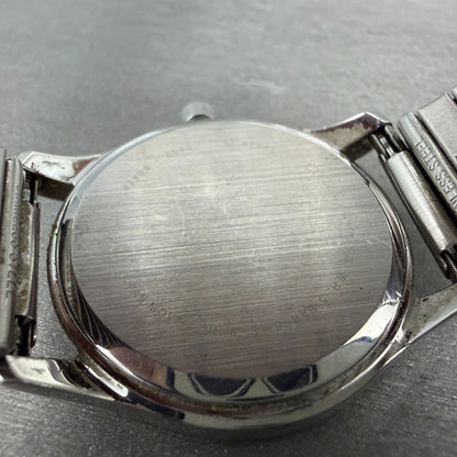 Citizen Watch Men 37mm Silver Dial Silver Tone Daydate Round 2500-S047412 NewBat9