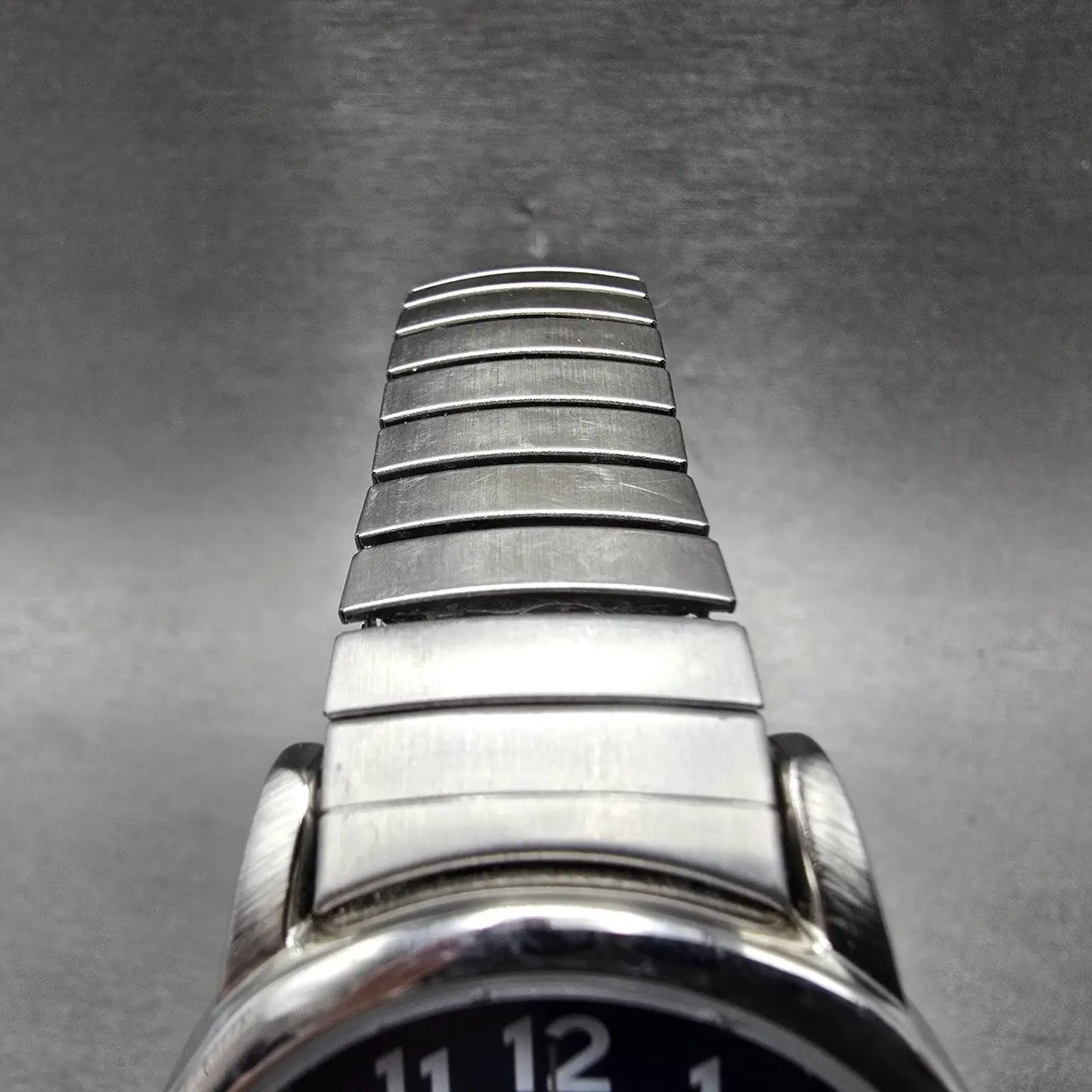 Timex Easy Reader Watch Men 35mm Blue Dial Silver Tone Round Daydate New Batt HM4