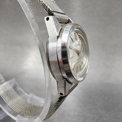 Seiko Queen Seiko Watch Women 19mm White Dial Silver Tone Manual 1020-0010 Runs