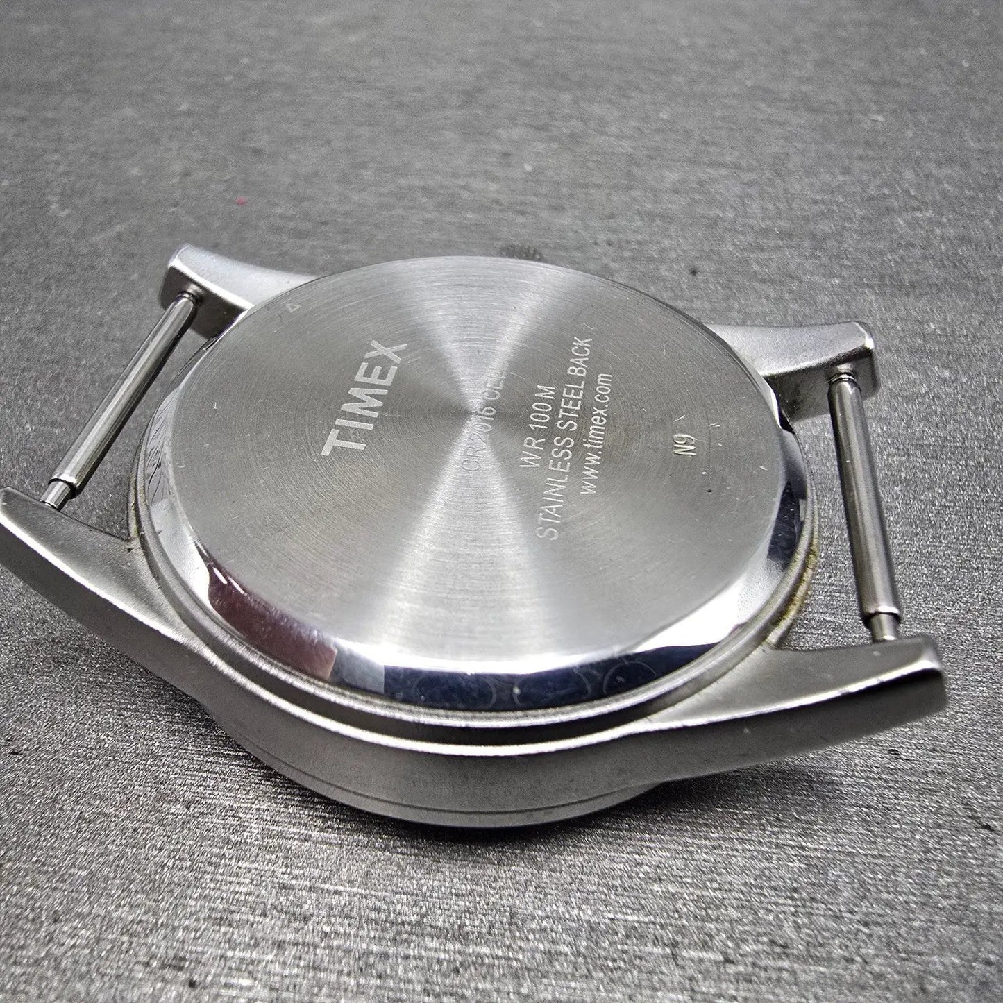 Timex Prepetual Calendar Watch Men 37mm Gray Dial Silver Tone Daydate PARTS11