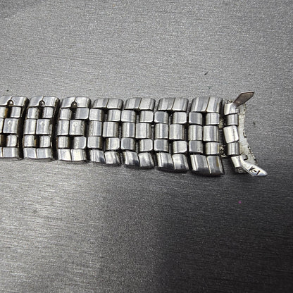 Citizen Bracelet 18mm Stainless Steel Two Tone Tri Folding Clasp VTG READ!!!!!!!14