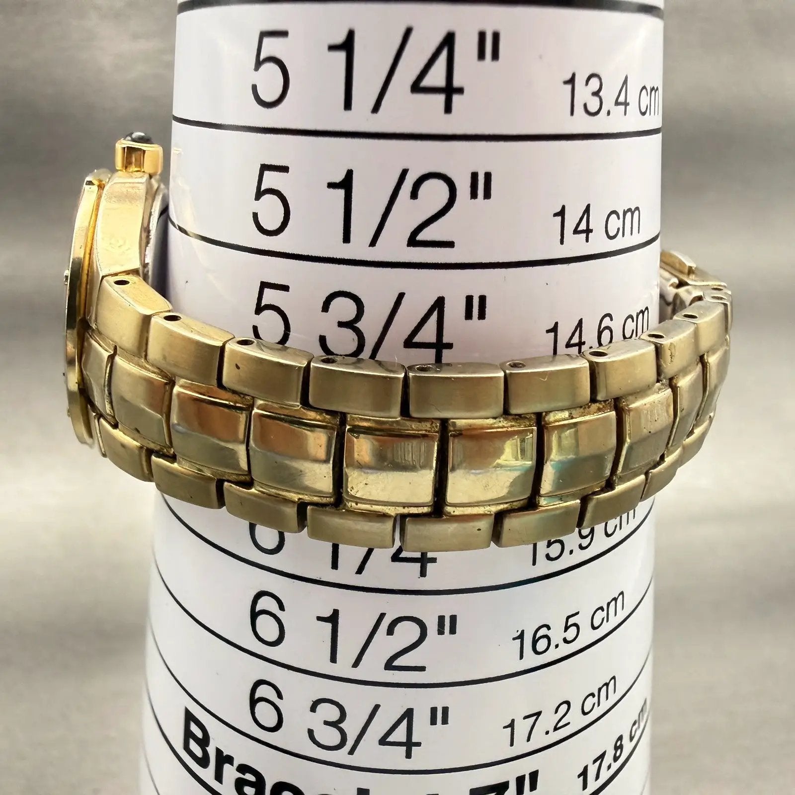 Seiko Coutura Watch Women 26mm MOP Dial Gold Tone Date Round 7N82-0CA0 New Batt9
