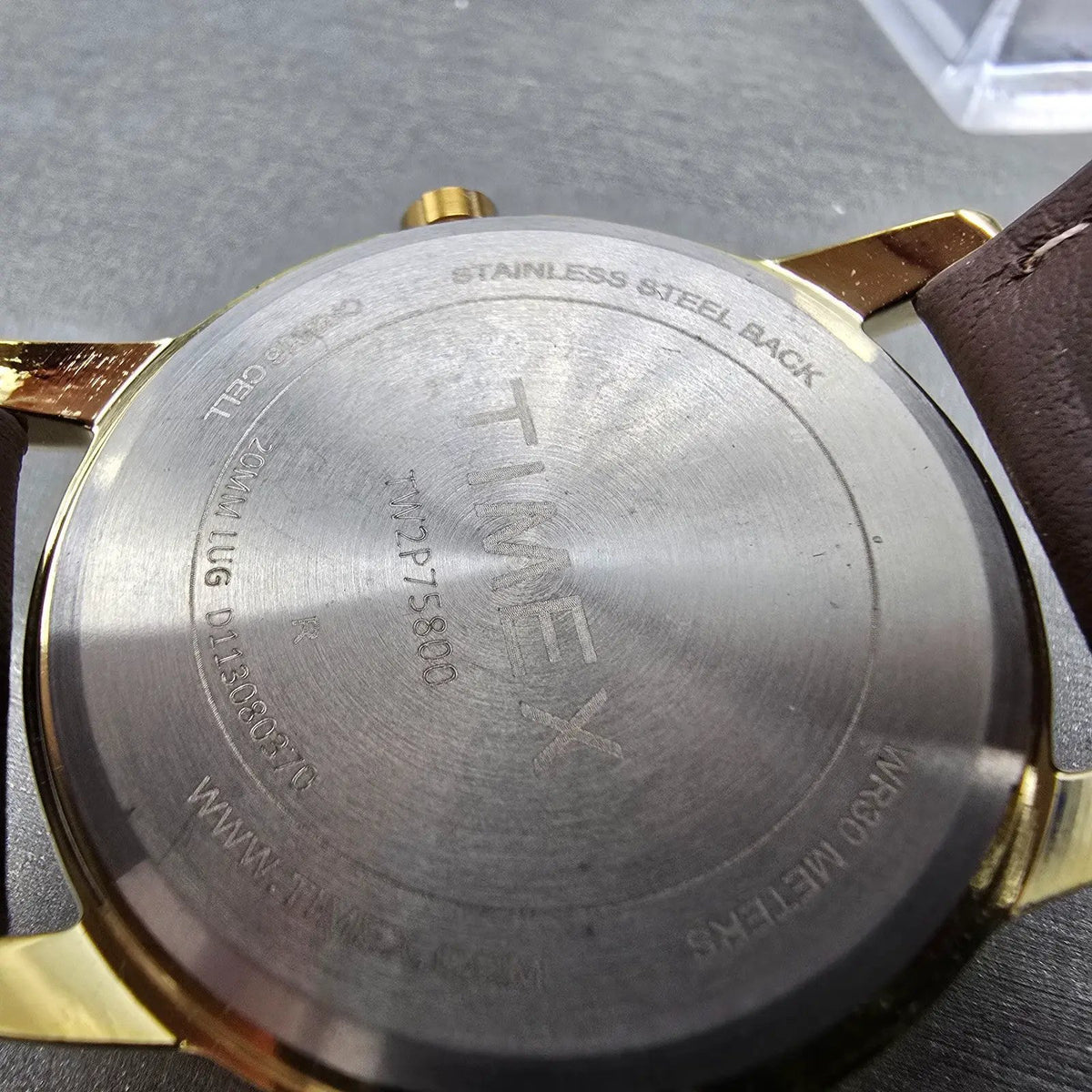 Timex Easy Reader Watch Men 38mm Cream Dial Gold Date TW2P75800 New Battery9