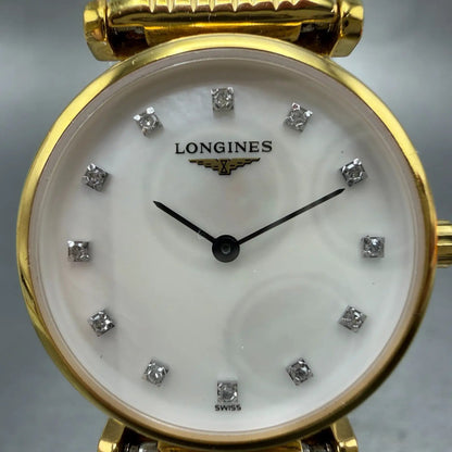 Longines La Grande Classique Watch Women 24mm MOP Dial Gold Round L4.209.21