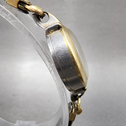 Eterna Matic Watch Women 21mm Cream Dial Gold Tone Automatic PARTS Vintage4