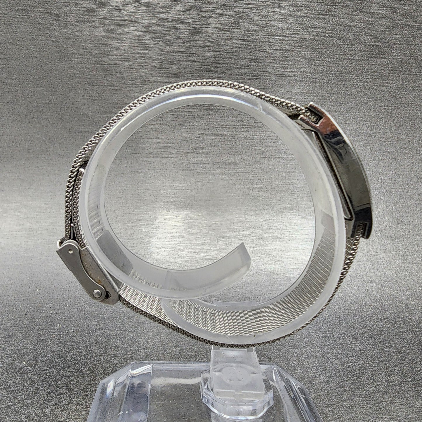 Skagen Watch Women 16mm MOP Dial Silver Tone Rectangle 271SSSPMPD New battery