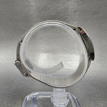 Skagen Watch Women 16mm MOP Dial Silver Tone Rectangle 271SSSPMPD New battery
