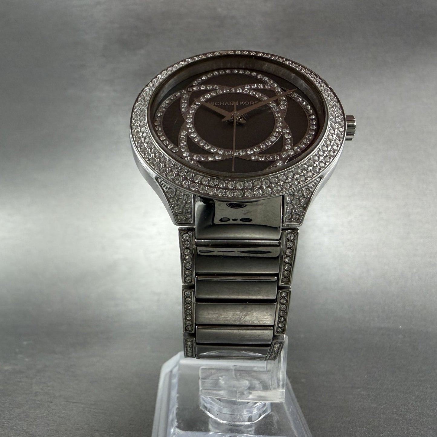Michael Kors Kerry Watch Women 32mm MOP Dial Steel MK-3480 New Battery5