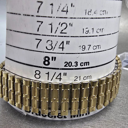 Bulova Railroad Approved Watch Men 36mm White Dial Gold Tone Daydate New Battery10