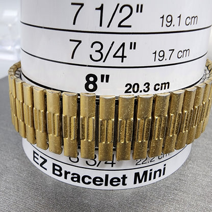 Seiko Watch Men 38mm Champagne Dial Gold Tone Round Daydate 5y23-8039 NewBattery