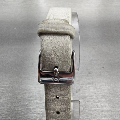 Skagen Denmark Steel Watch Women 22mm White Dial Silver Tone 358XSSLWW New Batt7