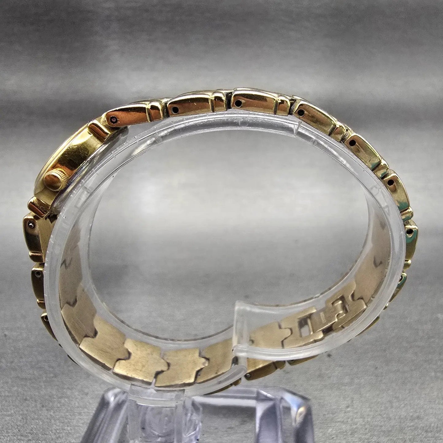 Citizen Watch Women 18mm Champagne Dial Gold Tone Round 3220-326113 New Battery6