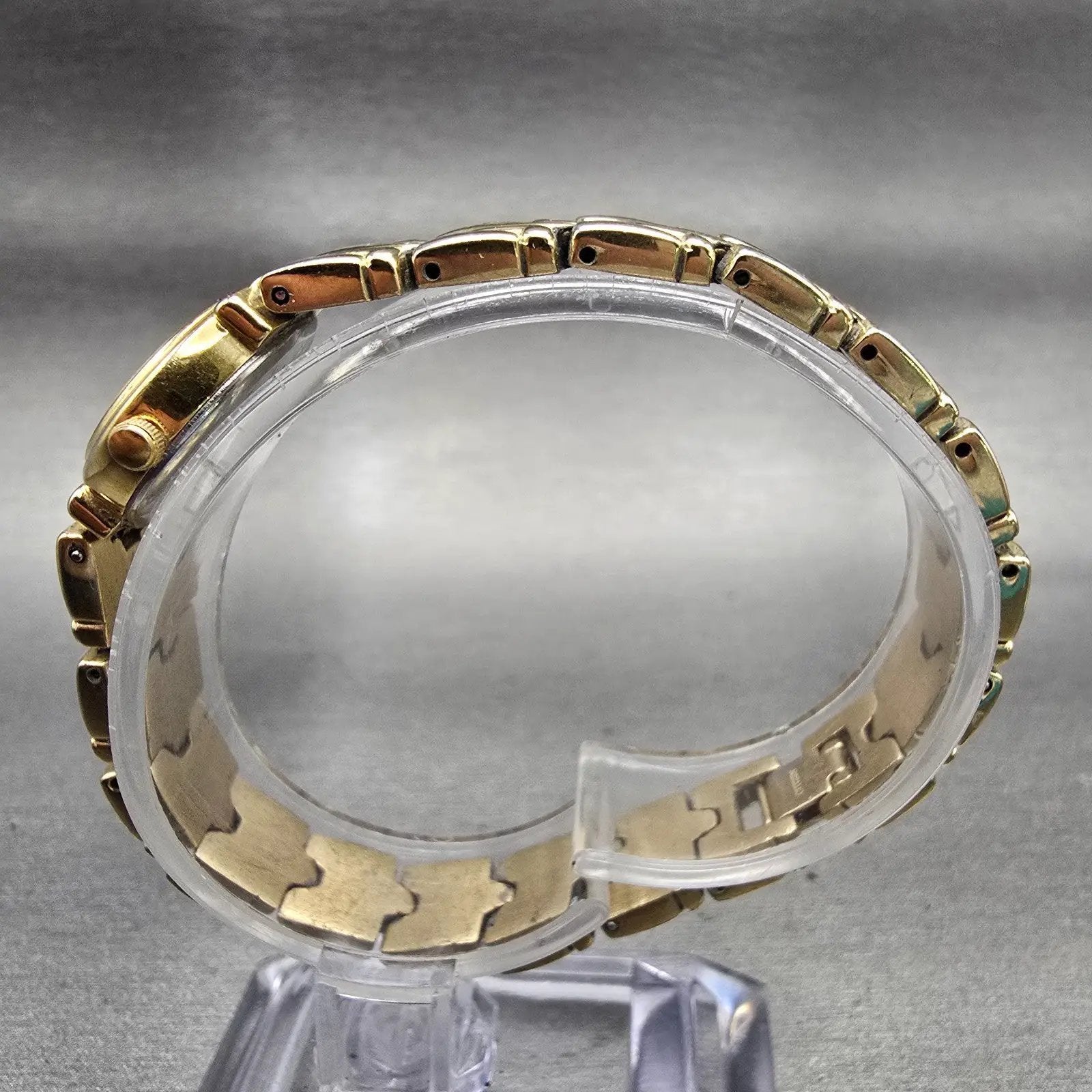 Citizen Watch Women 18mm Champagne Dial Gold Tone Round 3220-326113 New Battery6