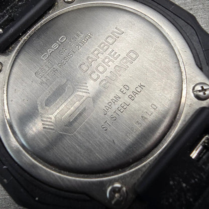 Casio G-Shock GA-2100 Watch Men 45mm Black Dial Black Chrono Alarm New Battery G10