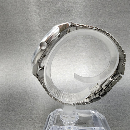 Movado Bold Watch Men 43mm Silver Dial Silver Tone 3600260 New Battery6
