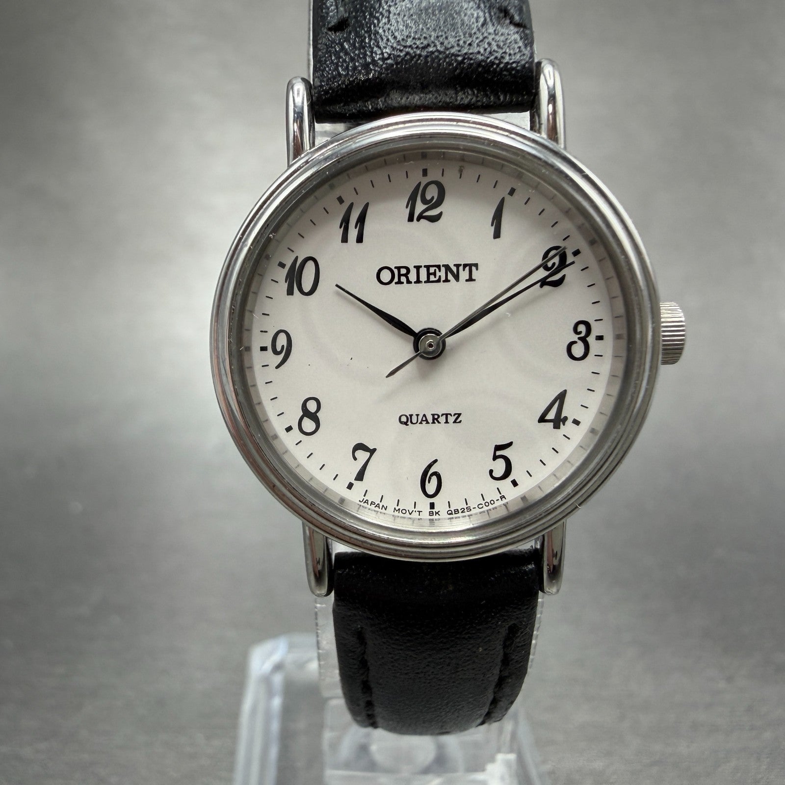 Orient Watch Women 25mm White Dial Silver Tone Round QB2S-Q0-C New Battery0