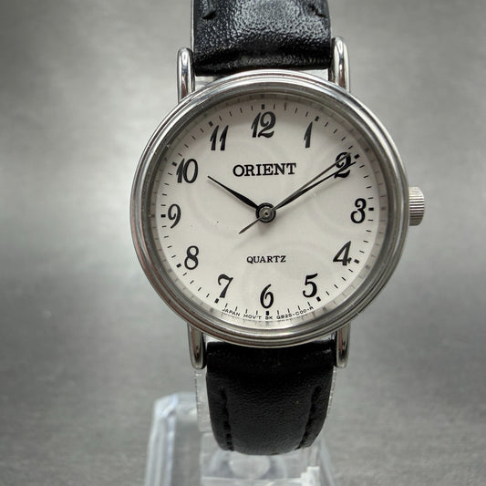 Orient Watch Women 25mm White Dial Silver Tone Round QB2S-Q0-C New Battery0
