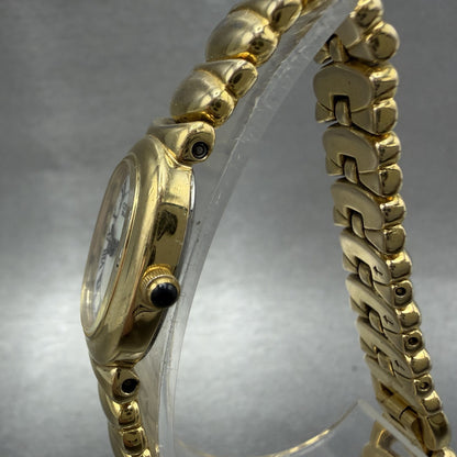 Citizen Watch Women 17mm MOP Dial Gold Tone Oval 3220327365 New Battery2