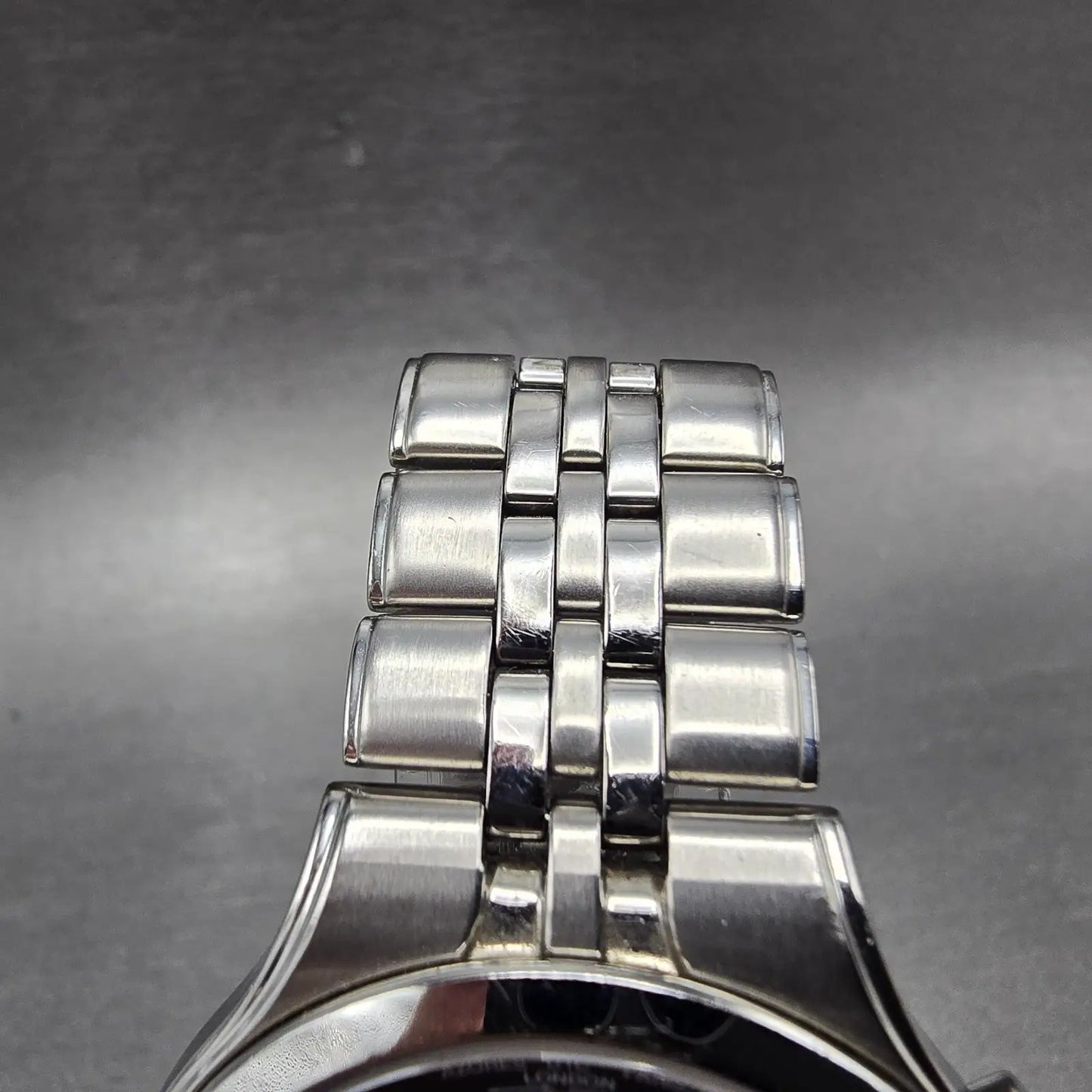 Seiko World Time Solar Watch Men 39mm Black Dial SteelAtomic 7B25-0AG0 READ!!!!!6